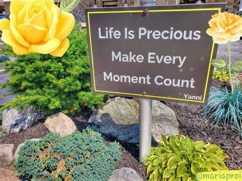 Life's precious moments come to us at different times in our lives.